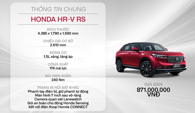 Honda HR-V 2022 chính thức ra mắt tại Việt Nam: Giá từ 826 triệu đồng, hoàn thiện toàn diện, sử dụng công nghệ tiên tiến để vượt trội trong phân khúc - Hình 13.