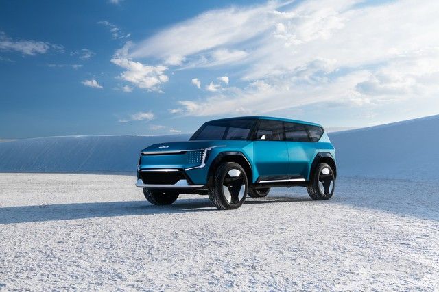 Giới thiệu Kia EV9 Concept - Anh em của Telluride với thiết kế độc đáo và cửa mở phong cách Rolls-Royce - Hình 3.