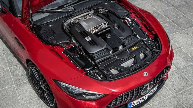 Xuất hiện Mercedes-AMG SL 2022 - Xe mui trần mạnh mẽ như siêu xe, nội thất không kém sang trọng như S-Class - Hình 9.