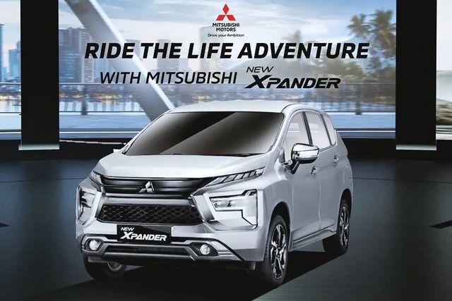 Mitsubishi công bố Xpander 2022: Mặt đẹp hơn, phanh tay điện tử và hộp số CVT - Hình 2.