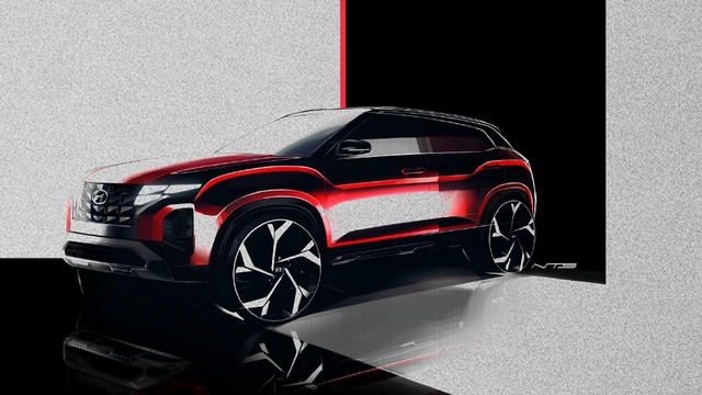 Hyundai Creta facelift đã tung ra teaser đầu tiên, đã xác định thời gian và địa điểm ra mắt tại Đông Nam Á - Ảnh 10.