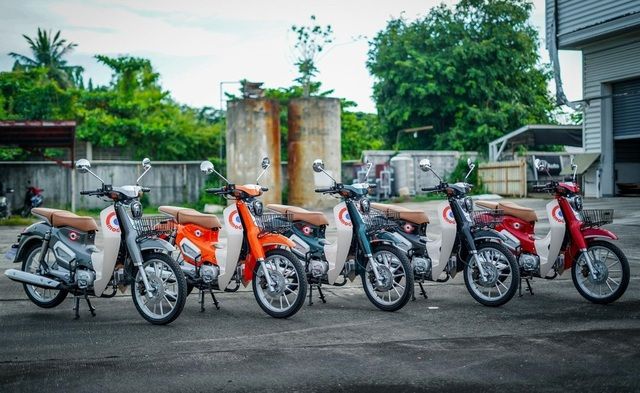 Dòng xe Honda Cub từ Thái Lan đã trở về đại lý, đã được gắn dấu chấm cho một loạt các xe số giá rẻ - Hình 2.