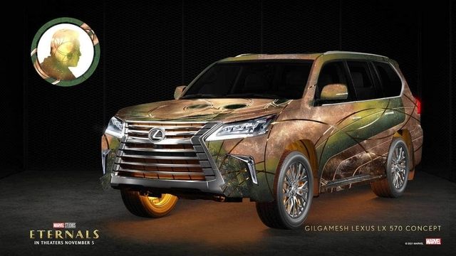 Khi Lexus biến thành Eternals cùng Marvel: LX 570 là nhân vật mạnh nhất - Hình 7.