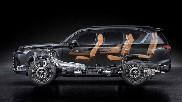 Nếu bạn không thích bản Mỹ thì đây là Lexus LX 600 phong cách JDM của Nhật: Lốp to hơn, ba khóa vi sai giúp tăng cường off-road - Ảnh 5.