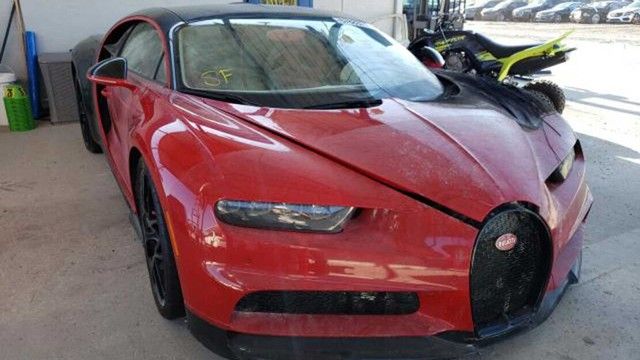 Bugatti Chiron cháy, hỏng nát vẫn được rao bán với giá 9 tỷ chưa kể chi phí ship - Ảnh 2.