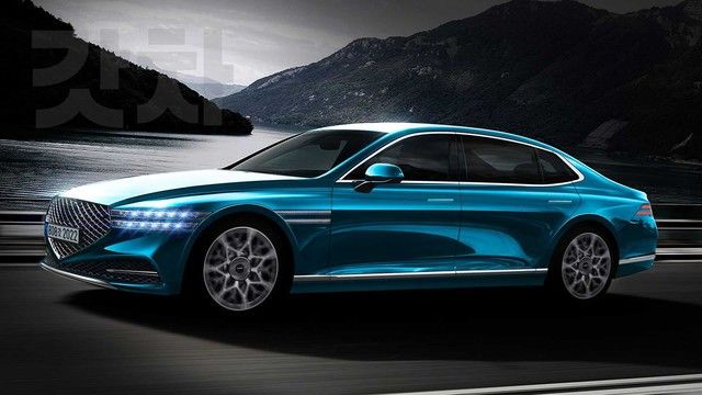 Genesis ra mắt dự án mới, có thể là G90 sẽ đấu với Mercedes-Benz S-Class - Ảnh 2.