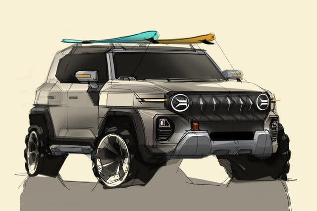 Hãng xe Hàn sắp tung ra một mẫu SUV mạnh mẽ với thiết kế giống Land Rover Defender - Ảnh 2.