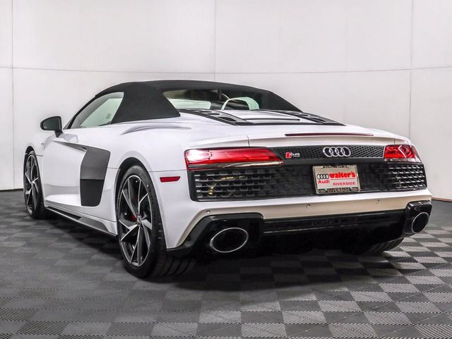 Chiếc Audi R8 Spyder 2021 mà Nguyễn Quốc Cường quan tâm được rao bán với giá 14 tỷ đồng, rẻ hơn nhiều so với Lamborghini Huracan - Ảnh 5.