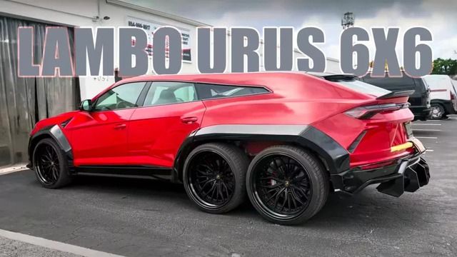 Lamborghini Urus độ 6 bánh siêu hầm hố - Hình 1.