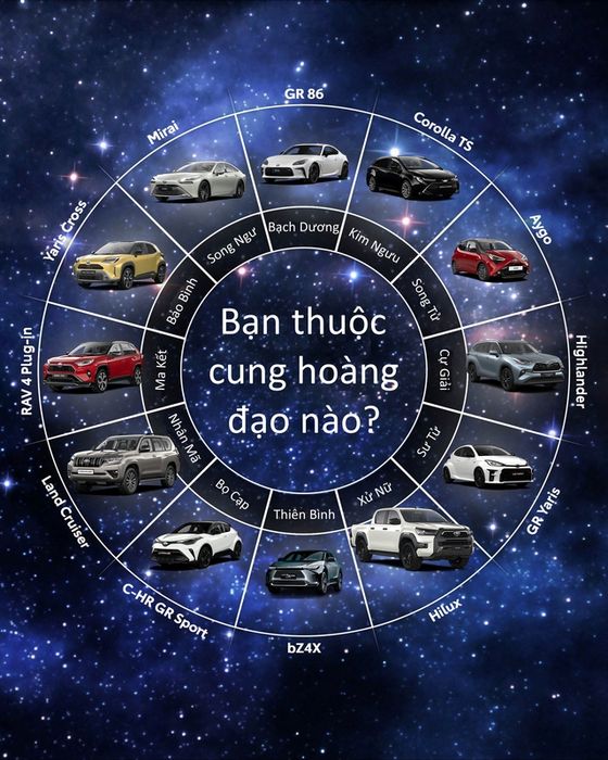 Góc chọn xe theo tuổi: Nhân Mã nên mua Land Cruiser và các cung hoàng đạo phù hợp xe Toyota bạn cần biết - Ảnh 2.