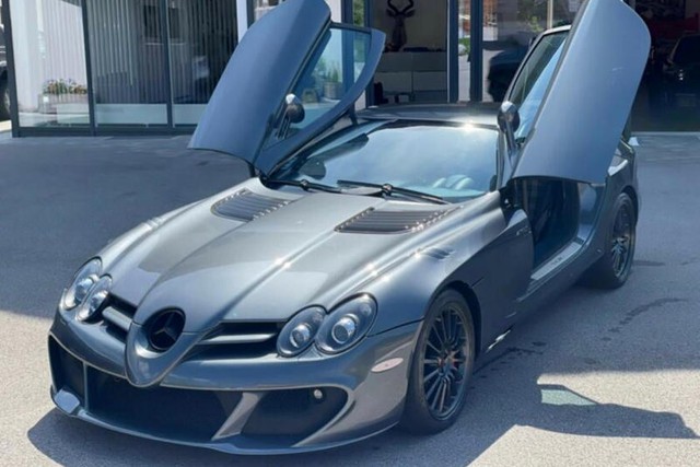 Siêu xe Mercedes SLR McLaren 722 cánh chim được bán với giá gấp 15 lần so với giá mua mới, ngang với Bugatti Chiron - Ảnh 1.