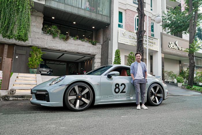 Cường Đô La 'đánh giá' chiếc Porsche 911 số sàn mới mua với giá hơn 19 tỷ đồng: 'Lái thú vị, nhưng đi xa hơi mệt và làm ướt chân' - Ảnh 4.