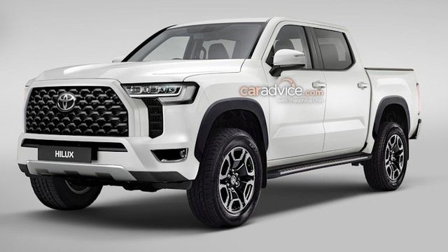 Xem trước Toyota Hilux phiên bản mới: Gương mặt giống Land Cruiser, đe doạ Ford Ranger - Hình 3.