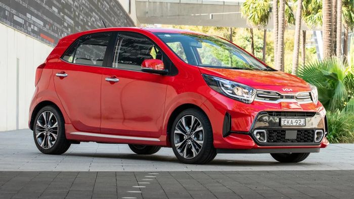 Kia Morning sẽ được nâng cấp với thiết kế giống xe điện EV9 - Hình 1.