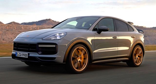 Porsche giới thiệu Cayenne Turbo GT Spied bản nâng cấp - Hình 6.