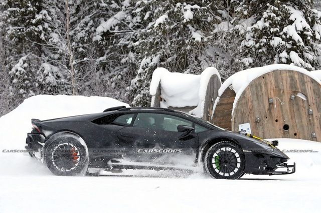 Lamborghini Huracan phiên bản mới đối đầu với Urus, hứa hẹn khả năng off-road đỉnh cao - Hình 4.