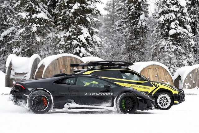 Lamborghini Huracan phiên bản mới thử sức với Urus, hứa hẹn khả năng off-road tuyệt vời - Hình 1