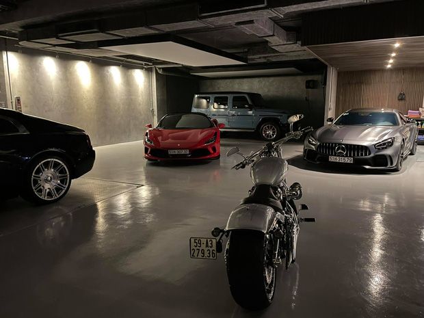 Nguyễn Quốc Cường sở hữu một garage siêu xe vô cùng ấn tượng, trị giá hàng chục tỷ đồng, nhưng giờ đây nó đã được biến đổi thành một khu vui chơi mua sắm cho con gái Suchin - Ảnh 4.