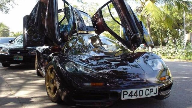 Ảnh hiếm hoi về chiếc McLaren F1 mà Ed Bolian đang hướng tới, một biểu tượng của thế giới siêu xe và của trùm ma tuý.