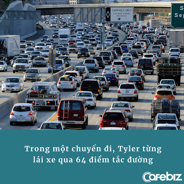 Tyler chia sẻ hành trình thực tập khắc nghiệt tại Nissan: Bắt đầu từ 5h sáng, anh đối mặt với 64 điểm kẹt xe, nhưng cũng nhờ đó mà trở thành một nhân viên quan trọng của hãng.