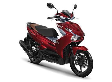 Honda Air Blade 160 2024 phiên bản tiêu chuẩn với màu đỏ xám