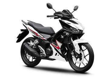 Honda Winner X phiên bản Tiêu chuẩn màu Trắng - đen