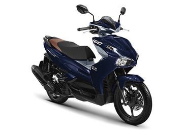 Honda Air Blade 160 2024 phiên bản tiêu chuẩn với màu xanh xám