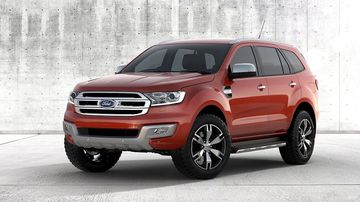 Everest thế hệ thứ hai chia sẻ nền khung gầm T6 với Ford Ranger