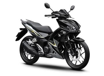 Honda Winner X phiên bản Tiêu chuẩn màu Đen - bạc