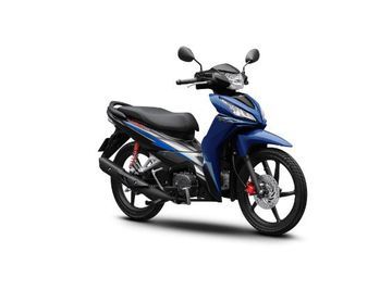 Honda Wave RSX 2024 phiên bản thể thao có sắc màu xanh - đen - bạc