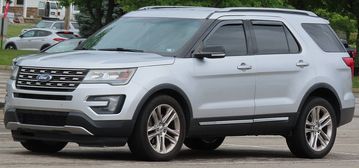 Năm 2016, Ford Explorer trải qua bản nâng cấp với sự thay đổi chủ yếu tại ngoại thất