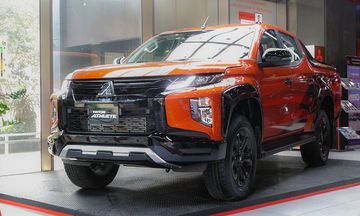 Mitsubishi Triton 2024 gây ấn tượng với khách hàng bởi vẻ ngoài thể thao cuốn hút