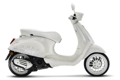 Trắng (Vespa Sprint Justin Bieber 125 và 150)