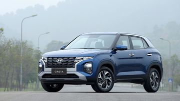 Creta 2024 có diện mạo hiện đại và mang nhiều đặc điểm tương tự Hyundai Tucson đời mới