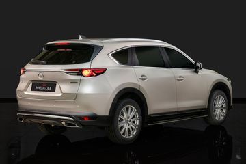 Mazda CX-8 2024 sở hữu mâm xe hợp kim 19 inch