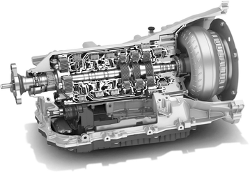 Hộp số 8 cấp trên Z4 vẫn được sản xuất bởi hãng ZF uy tín nhưng có thuật toán điều khiển độc đáo