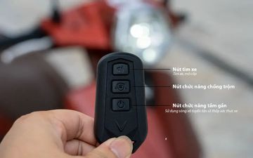 Smart key Vento S giúp khởi động/tắt máy xe từ 1,5 - 3m nếu có Bluetooth và 4G tích hợp