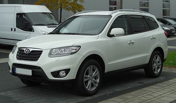 Phiên bản cập nhật Hyundai SantaFe theo tiêu chuẩn khí thải Châu Âu năm 2009