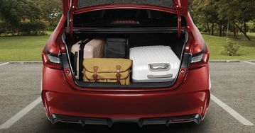 Khoang hành lý của Honda City 2023 có dung tích 536 lít