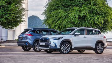 Toyota Corolla Cross 2023 được phát triển trên nền tảng khung gầm toàn cầu TNGA-C của Toyota