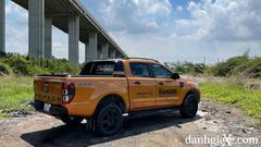 Đuôi xe hình hộp đặc trưng của Ford Ranger