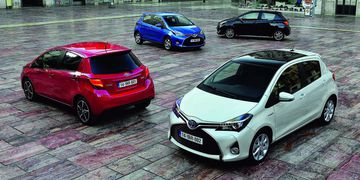 Phiên bản nâng cấp của Toyota Yaris thế hệ thứ 3 được giới thiệu vào năm 2014