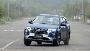 Hyundai Creta 2022 cũng rất linh hoạt trên đường phố.