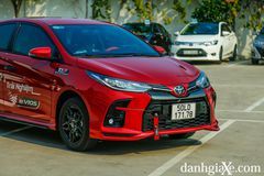 Diện mạo của Toyota Vios GR-S trở nên hầm hố và cá tính hơn.