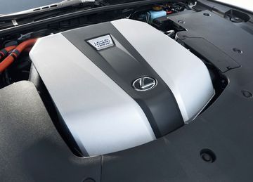 Lexus LS 500h sử dụng động cơ hybrid V6 3.5L