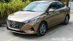 Thiết kế phần đầu của Hyundai Accent 2022 sắc nét và cá tính hơn