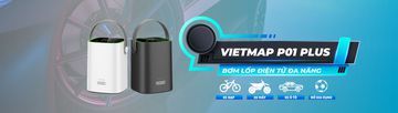 Bơm lốp tự động của Vietmap (1,8 - 2,5 triệu đồng)