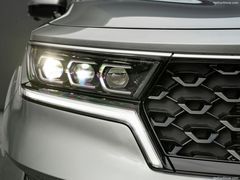 Cụm đèn pha 3 bi LED trên KIA Sorento 2022