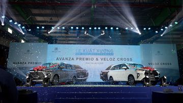 Hai mẫu xe Veloz Cross và Avanza Premio bắt đầu được lắp ráp trong nước