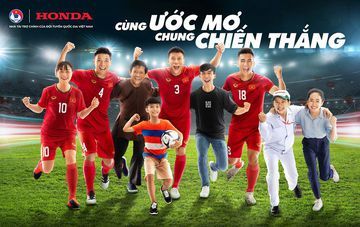 Honda hỗ trợ Đội tuyển Bóng đá Quốc gia Việt Nam